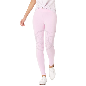 New Custom Made Yoga Leggings High Waist Casual Breathable Women's Solid Customized Color Mid-Calf Pakistan Spandex/Polyester - Product Image 1