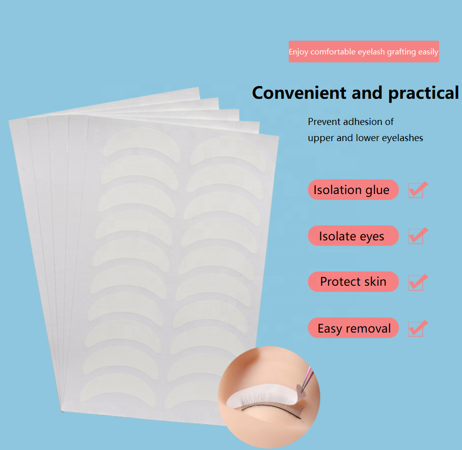 Eyelash Extension Eye Patch Self-adhesive Lsolate the Upper and Lower Eyelashes Sticker Hydrogel Beautiful Lashes Grafting Pad