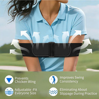 Bande auto-agrippante à forte adhérence, sangles en nylon résistantes à la transpiration pour bracelet d'entraînement de golf et entraînement sportif