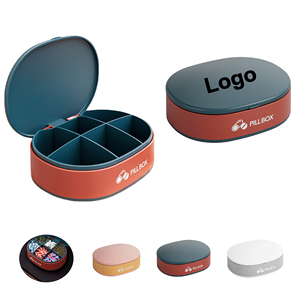 Large Multi-Compartment Pill Organizer for Vitamins and Meds Travel Medicine Box Daily Supplement Container Multiple Colors - Product Image 2