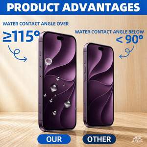 ฟิล์มกระจกนิรภัย OEM 9H 2.5D HD ใสพิเศษบางเฉียบ สำหรับ 18 Pro Max ชุดติดตั้งง่าย ไร้ฟองอากาศ - Product Image 4