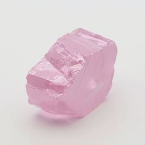 Wuzhou หินคิวบิกเซอร์โคเนียพลอยสังเคราะห์สีชมพูหยาบสำหรับการทำหินแบบหลวม - Product Image 6
