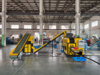 Mesin Granulator Kabel Tembaga W-Q20, Peralatan Daur Ulang Kawat Tembaga Otomatis dengan Pemisah Elektrostatik