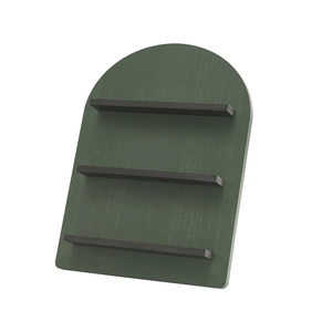 Sáng tạo 3 tầng Vòng vòm bằng gỗ Kệ truy cập bán lẻ hiển thị Riser gỗ hiển thị kệ cho mỹ phẩm tinh dầu nước hoa - Product Image 3