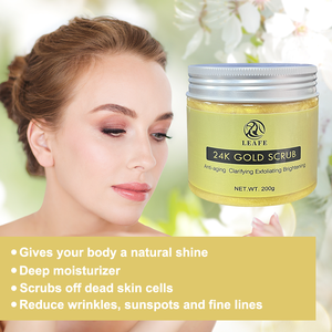 <span class=keywords><strong>Gommage</strong></span> Corporel Éclaircissant au Sel Exfoliant à l'Or 24K pour l'Acné, la Cellulite et les Cicatrices – <span class=keywords><strong>Gommage</strong></span> Purifiant à l'Or 24K pour une <span class=keywords><strong>Peau</strong></span> Éclatante - Product Image 3