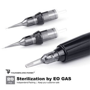 Biomaser-cartucho de agujas para tatuaje, membrana universal, 1r-0. 16, para trazo de <span class=keywords><strong>pelo</strong></span>/tatuaje de <span class=keywords><strong>cejas</strong></span> - Product Image 5