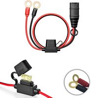 Cable de Carga de Alta Calidad GC002 X-Connect M6 con Terminal de Ojal, Compatible con Cargadores de Batería Inteligentes, Accesorio de Cableado