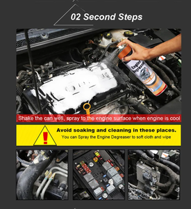 Limpiador de superficies de motor <span class=keywords><strong>Herios</strong></span> de 650ml, desengrasante de motor para limpieza de automóviles - Product Image 5