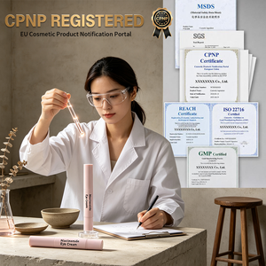 OEM ODM ครีมบำรุงรอบดวงตา 15 กรัม กระชับผิว ชุ่มชื้น ด้วยแคลเซียม ไนอะซินาไมด์ อีลาสติน โพลีเปปไทด์ พร้อมระบบนวดไฟฟ้า - Product Image 3