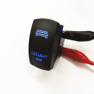 Haut rachat <span class=keywords><strong>voiture</strong></span> bateau étanche bascule sur interrupteur à bascule 12V 24V bouton poussoir interrupteur à bascule avec fils - Product Image 2