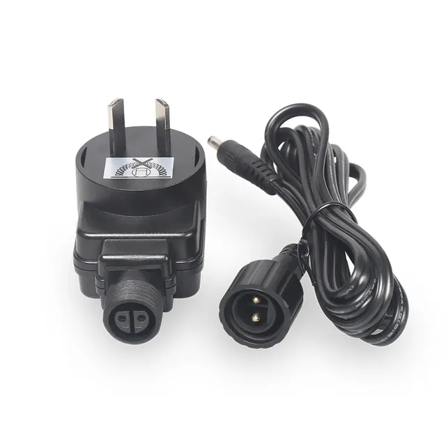 48W 24V 2A IP44 Waterproof LED Driver with US/UK/EU/AU Plug - for Outdoor Lighting multi output power supply