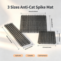 Bande anti-chats en gros 15,5*20cm 34*42cm 49*14cm – Protection physique pour jardin, canapé, plantes en pot – Direct Usine