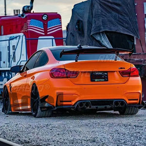 Alerón trasero de fibra de carbono para decoración exterior de coche, compatible con BMW M1 M3 M4 M5 M6 MAD GT Spoiler - Product Image 5