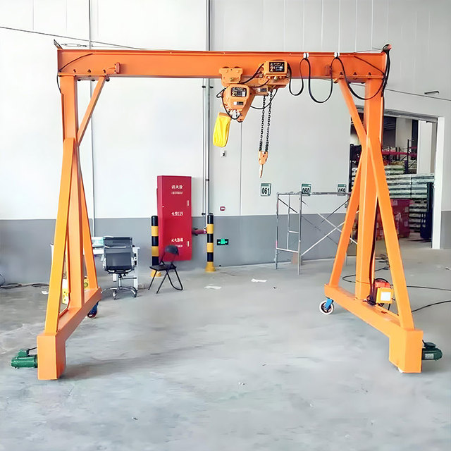 Wireless Remote Control 1T 3T 5T 10T Electric Mobile Gantry Crane