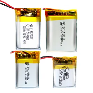 Ultra Small 3.7v 60mAh 350926 Lipo Batteries 3.7v 60mAh Lithium Ion Polymer Pouch For Headset