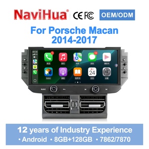 วิทยุติดรถยนต์ระบบแอนดรอยด์ Navihua สำหรับ Porsche Macan ปี 2014-2017 รุ่นอัพเกรด ขนาด 12.3 นิ้ว พร้อมระบบนำทาง GPS มัลติมีเดีย Carplay และระบบเสียงสเตอริโออัตโนมัติ DSP - Product Image 1