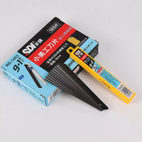 Lames de rechange pour couteau utilitaire Gomake 9 mm, lames en acier au carbone à rupture à 30 degrés pour couteaux rétractables, loisirs créatifs
