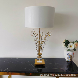 New thiết kế thanh lịch sang trọng hiện đại trang trí vàng bảng đèn vải ánh sáng đèn AC 90 E27 bóng đèn sợi đốt + LED kim loại + Thủy tinh - Product Image 3