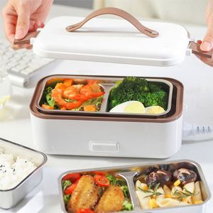 304 Stainless Steel Household Electric Heating Food Heater <b>Lunch</b> <b>Box</b> <b>With</b> Detachable Container - Product Image 6