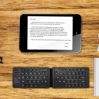 Neue Business-Office-Home Aufladbare Faltbare Mini-Tastatur für iPhone Xiaomi Pad Tablet Tragbare 2,4G Kabellose Gaming-Tastaturen