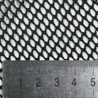 Sechseckiges Waben-Stretch-Polyester gewebe Luxus-Jersey-Stil Leichtes, weiches, atmungsaktives, umwelt freundliches, wasserdichtes Auto futter