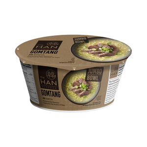 Resaca Instantánea coreana para caldo de hueso de res suave Ramen Bowl Cubix 107g 12 meses de vida útil - Product Image 1