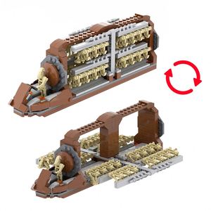 Ensemble de construction de vaisseaux d'attaque de plâneurs de combat de l'armée clone avec 32 soldats de combat, jouets de construction de porte-troupes, cadeau pour les fans de Star Wars - Product Image 4