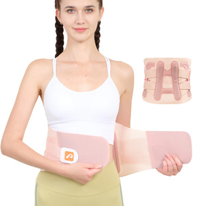 Professional Adjustable Breathable Reinforced Nylon Compression Sports Pain Relief Waist Support Straps - Product Image 2