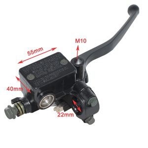 MOTUBIKE – maître-cylindre de frein hydraulique, pompe de frein à disque avant pour moto et véhicule électrique, en alliage d'aluminium MT-1808 - Product Image 5