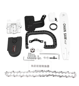 Amoladora angular eléctrica, adaptador de motosierra, cadena y barra de 11,5 ", accesorio profesional para máquina de corte, Kit de herramientas eléctricas - Product Image 6