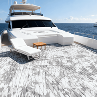 Plancher de gymnase Plancher de bateau en mousse EVA Plancher de bateau en mousse EVA Mousse adhésive EVA Plancher marin EVA