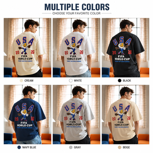 T-shirt graphique personnalisé pour homme, manches courtes, 100% coton, impression au dos, streetwear, tee-shirt OEM ODM, marque privée - Product Image 4