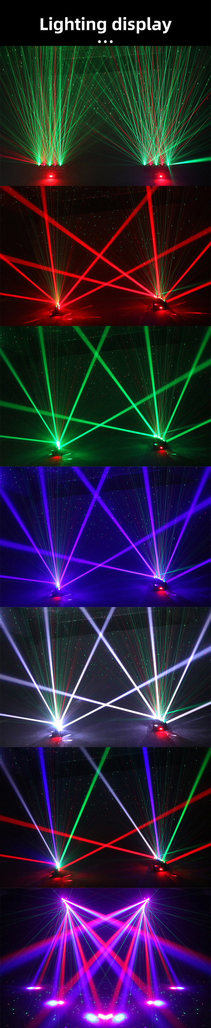 80W Ac95v-245v/50-60hz Mini Five-Finger Laser Sword A for KTV