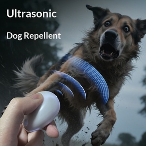 Repellente Ultrasuoni per Cani a Lungo Raggio, Dispositivo Antiabbaio per Esterni, Strumento di Addestramento e Controllo per Cani in Plastica - Product Image 2