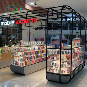 कारखाने की आपूर्ति सेल फोन एक्सेसरीज और मरम्मत कियोस्क स्मार्टफोन मोबाइल फोन स्टोर ग्लास डिस्प्ले मॉल मोबाइल कियोस्क प्रदर्शित - Product Image 2
