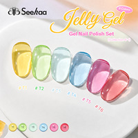 Seehaa Cross-Border Nail Art Nouveau Vernis Gel UV/LED Laque à Ongles Gel Kit Professionnel Qualité Salon Emballage Basique Guangzhou