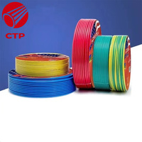Cable de Alimentación de Cobre Superlink/OEM de 2.5mm² con Aislamiento de PVC, 100m, Construcción de Volumen Hueco, CA/CC 450/750V, Retardante de Llama