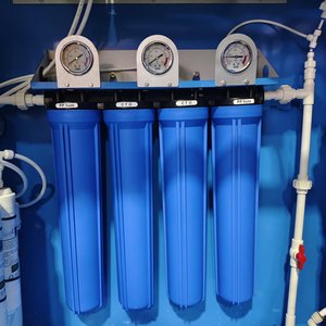 Distributeur d'eau automatique pour l'exportation, filtration RO par osmose inverse en 8 étapes, tôle galvanisée résistante à la corrosion - Product Image 3