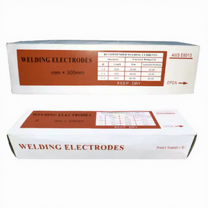 Electrodos de Soldadura de Acero al Carbono de la India con Recubrimiento de Color Azul, Verde, Blanco y Gris, Eletrodo 6013 7010 6011 6010 3/32 1/8 5/32, Varillas de Soldadura de 2.5 mm - Product Image 1