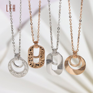 Toptan yaprak yonca kolye 4 yaprak yonca kolye gerçek 18k altın suudi tarzı altın takı <span class=keywords><strong>pawnable</strong></span> 18k - Product Image 3