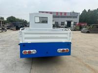 Nouveau véhicule utilitaire électrique léger à 2 places, automatique, 2 rangées de sièges, 72V 100Ah 4KW AC, 50km/h, charge utile de 1000kg, avec clôture