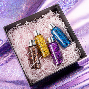 HANDAIYAN Teras Glitter Body Gel Oil, Gel <span class=keywords><strong>de</strong></span> Maquillaje con Lentejuelas Láser para Rostro, Cuerpo, Cabello, Manicura, Polvo <span class=keywords><strong>de</strong></span> Lentejuelas DIY, 9 Colores - Product Image 6