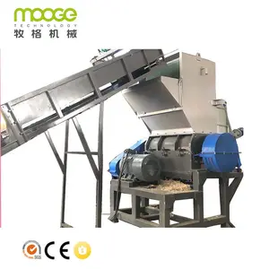 1500KG/HR High Capacity Plastic Crusher / Plastic Film Woven Bags Recycling machine