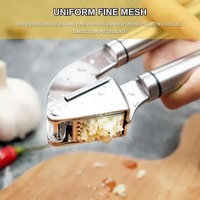 Presse-ail en acier inoxydable, écraseur de légumes, presse-gingembre, hachoir manuel pour gingembre, outils de cuisine, accessoires de cuisine