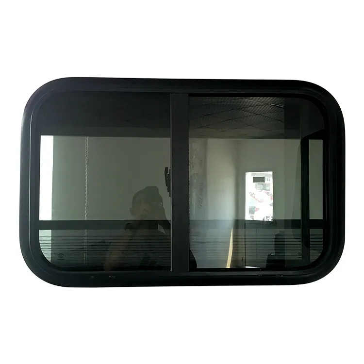 Tongfa 500mm 300mm última caravana autocaravana caravana Camping pantalla deslizante coche lateral ventanas de vidrio templado de aluminio ASA marco