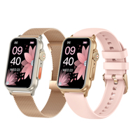 2025 nuevo reloj inteligente con llamada Bluetooth para Mujer AI asistente de voz Fitness Tracker 1,57 pulgadas pantalla HD Smartwatch Mujer para Android Ios