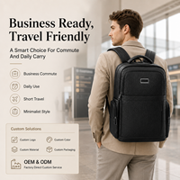 Tas Ransel Laptop Kulit Asli Berkualitas Tinggi Custom Grosir untuk Pria, Kapasitas Besar, untuk Bisnis, Perjalanan, Kantor, dan Kerja