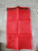 Sacs en filet tubulaire réutilisables en PP HEBEI pour l'agriculture, les légumes et les oignons, avec service de découpe, couleurs jaunes personnalisées