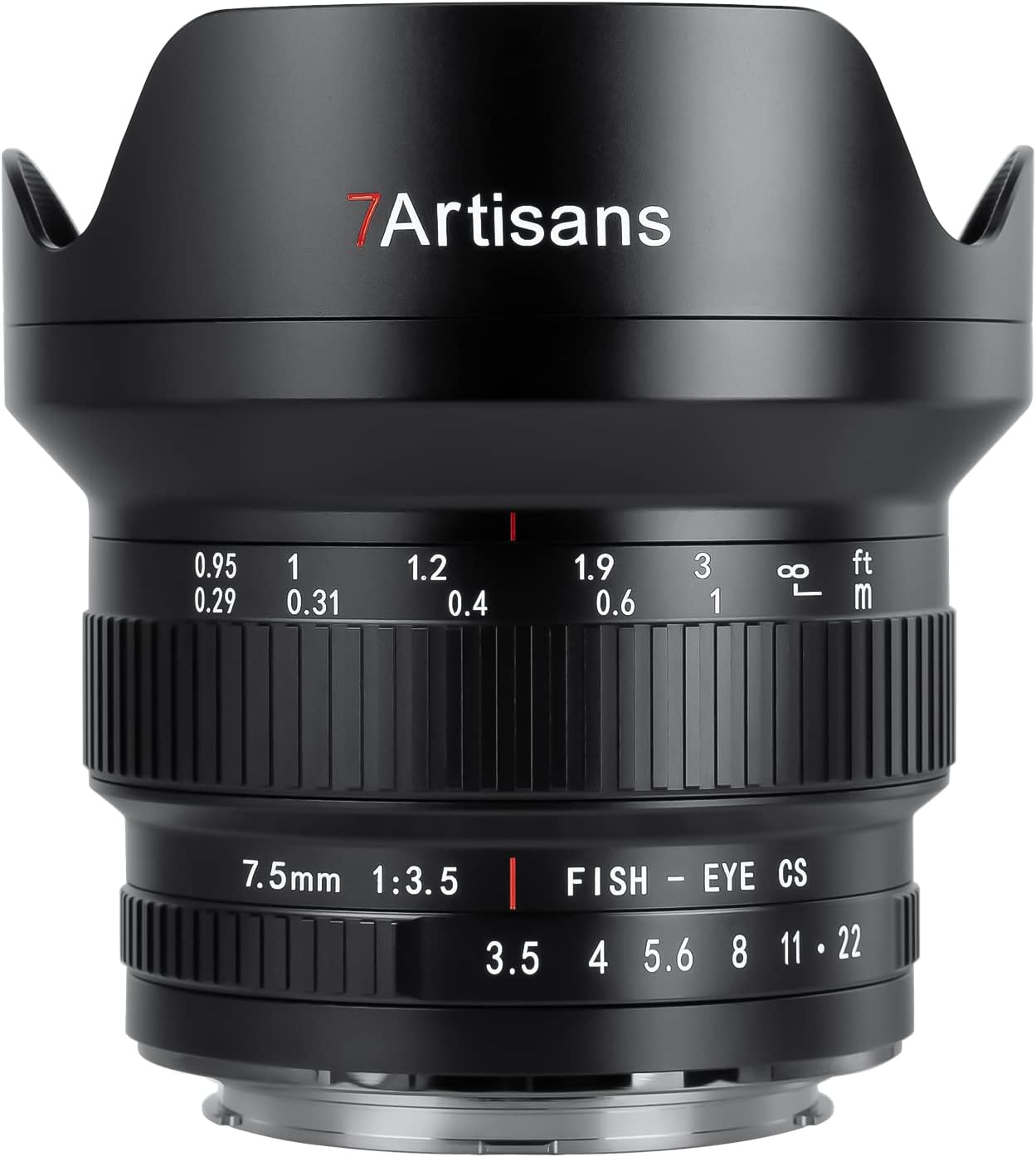 7artisans MF 7.5mm F3.5 - Ultra Wide-Angle Manual Fisheye Lens 7artisans MF 7.5mm F3.5 - Ultra Wide-Angle Manual Fisheye Lens