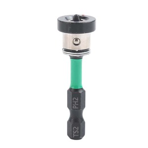 Embout de tournevis Phillips magnétique Ph2 Ts2 avec anneau magnétique puissant pour le travail du bois et l'installation de plafonds - Product Image 4